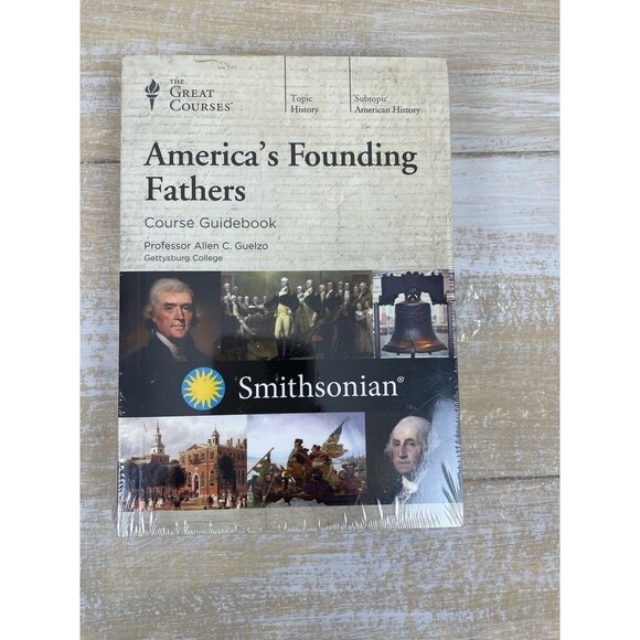 The Great Courses - America's Founding Fathers - DVDs & Guidebook - NEW - Picture 1 of 3